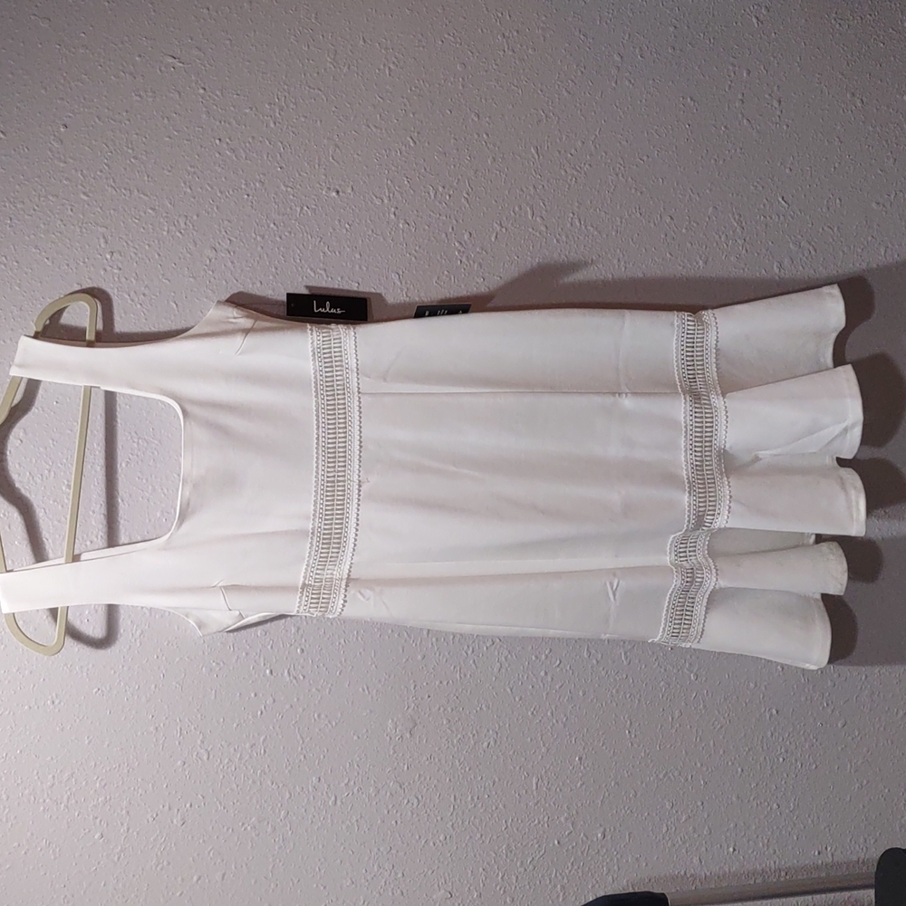 Lulu's Sz L off-white dress, NWT